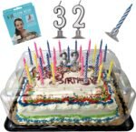 Birthday Suction Cup Holders - Easily Stick to Any Cake Cover, Washable and Reus... - Image 2