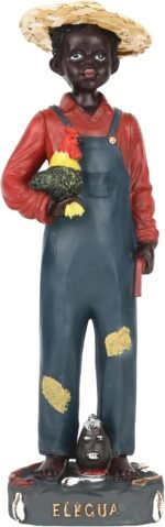 Cannan Elegua Kid 11.5" Resin Figure Orisha Religion Yoruba The Divine Messenger... - Image 2