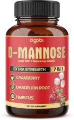D-Mannose Capsules - 7 Herbs with Cranberry, Dandelion, Hibiscus and More - Supp... - Image 2