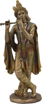 Ebros Gift 10" Tall Supreme Hindu God Lord Krishna Avatar of Vishnu Playing Flut... - Image 2