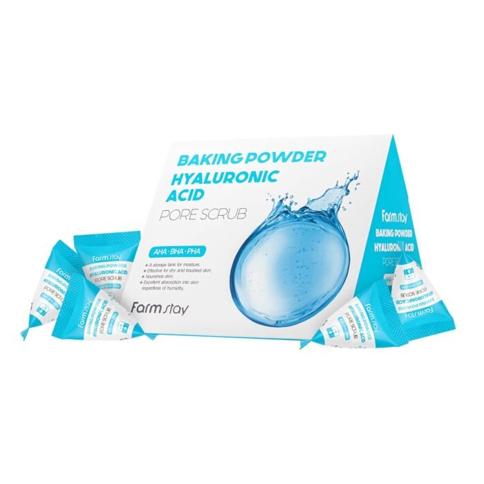 FARMSTAY Baking Powder Hyaluronic Acid Pore Scrub - Face Scrub for Pore Cleansin... - Image 2