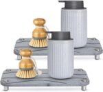 Foleto Home Sink Caddy 2pcs Dries Instantly Kitchen Sink Organizer Sponge Decor ... - Image 2