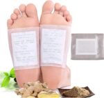 Foot Pads 100 Pieces-Premium Ginger Powder Bamboo Vinegar Feet Pads,Deep Cleansi... - Image 2