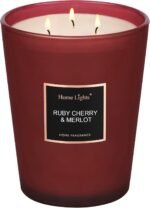HomeLights Scented Candles - Large Jar Aromatherapy, Natural Soy Wax, 130 Hour L... - Image 2