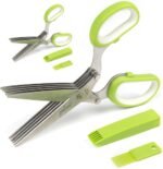 Jenaluca Herb Scissors with Five Blades - Two Pack - Image 2