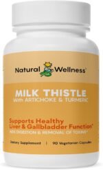 Natural Wellness Milk Thistle with Artichoke & Turmeric - Advanced Liver Support... - Image 2