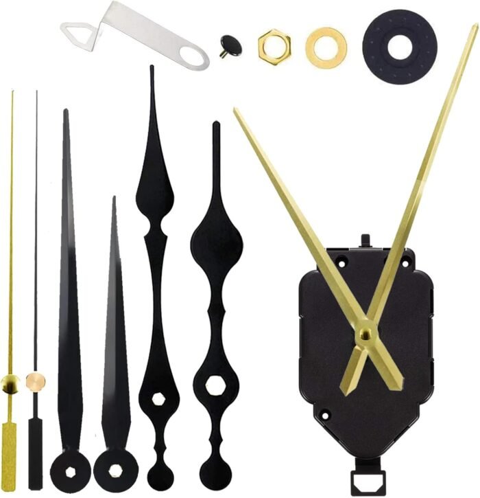 Non-Ticking Quartz DIY Wall Pendulum Clock Movement Mechanism with 6.7 Inch Long... - Image 2