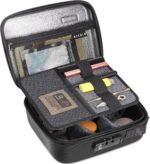 OZCHIN Smell Proof Portable Protection Hard EVA Bag With Combination Lock Bag St... - Image 2