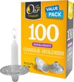 Ohr Candles Extra Heavy Disposable Aluminium Foil Candle Holder, Drip Cup Bobech... - Image 2
