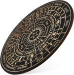 Pendulum Board Elegant Wooden Divination Tool for Dowsing Meticulously Crafted D... - Image 2