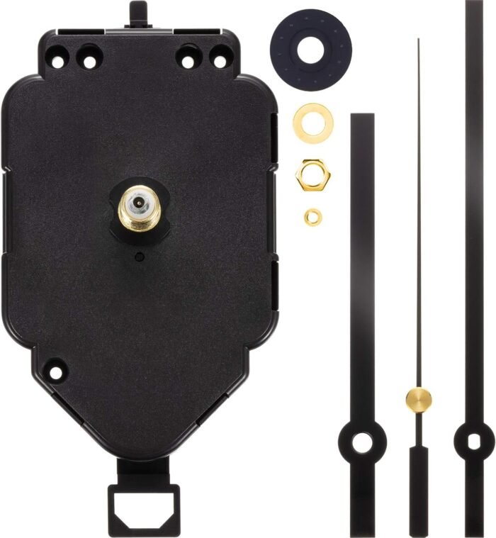 Pendulum Clock Mechanism Replacement Kit Replacement Long Shaft Quartz Clock Han... - Image 2