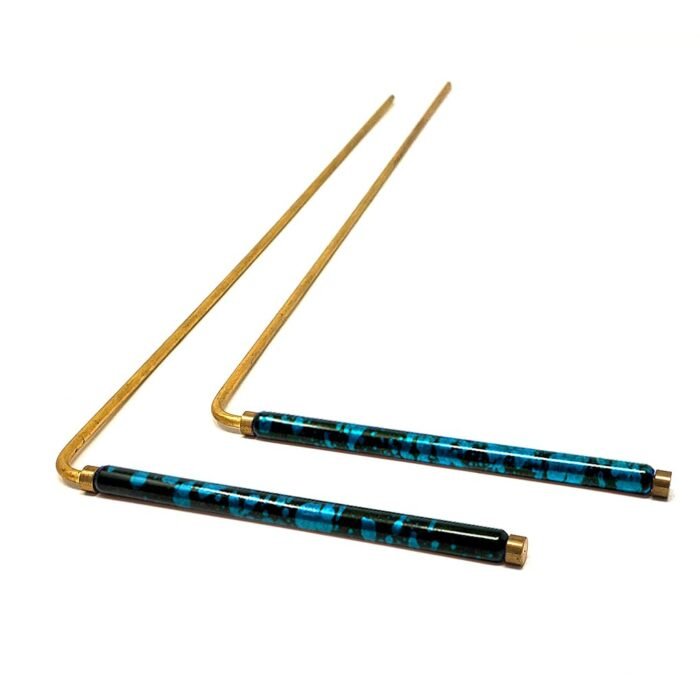 Powder Coated Brass Dowsing Rods with Smooth Movement for Tracing Spiritual Ener... - Image 2
