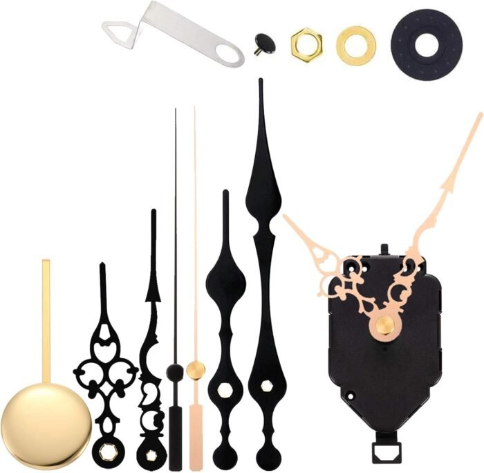 Quartz Pendulum Clock Movement DIY Wall Mechanism Repair Parts Replacement with ... - Image 2