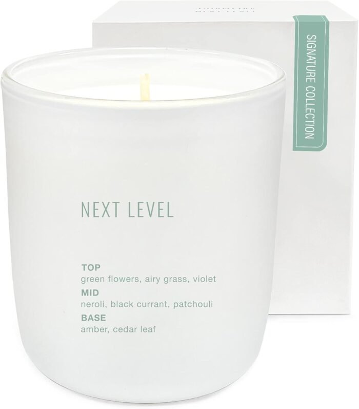 Studio Oh! Scented Candle with Essential Oils and Fragrance-Infused Coconut-Soy ... - Image 2