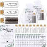 Tanlade 50 Sets Funeral Favors Memorial Seed Big Glass Bottles with Cork Stopper... - Image 2