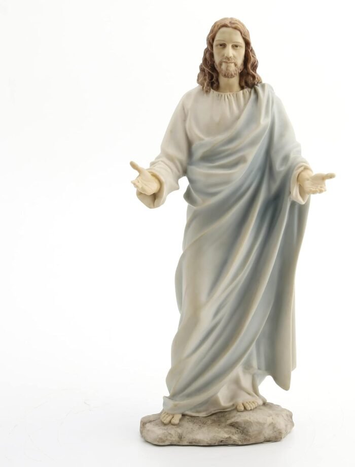 Veronese Design 12" Tall Jesus Christ Blessing Statue Resin Cast Statue - Image 2