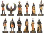 Veronese Design 3 1/2" Egyptian Gods Miniature Set Resin Figurine - Image 2