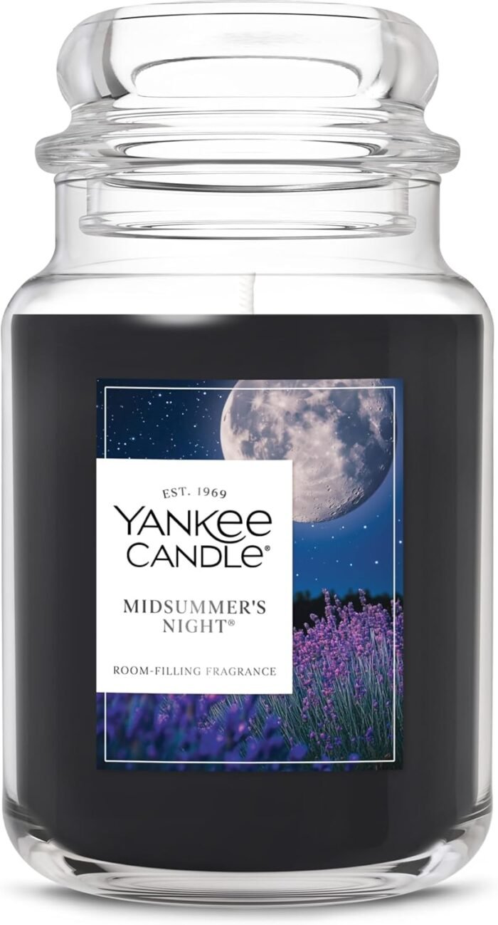 Yankee Candle Large Jar Scented Candle with up to 150 Hour Burn Time, Premium Pl... - Image 2