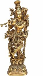 eSplanade - Brass Lord Krishna Kishan Murti Idol Statue Sculpture - 29" Inches -... - Image 2