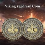 Viking Yggdrasil Coin - Viking Runes Tree of Life Coin - Norse Mythology Protect... - Image 3