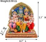 alikiki Full Shiva Family Statue - 5.1Inch Murti Shiva Family Diwali Gift Pooja ... - Image 5