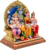alikiki Full Shiva Family Statue - 5.1Inch Murti Shiva Family Diwali Gift Pooja ... - Image 6