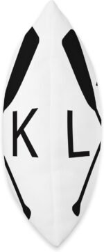 L A K E with oars Design Throw Pillow, 16x16, Multicolor - Image 3