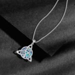 Wiccan Jewelry Celtic Knot Necklace 925 Sterling Silver Celtic Jewelry for Women... - Image 6