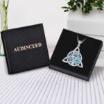 Wiccan Jewelry Celtic Knot Necklace 925 Sterling Silver Celtic Jewelry for Women... - Image 7