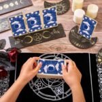 Queekay 6 Pieces Wooden Tarot Card Holder Stand Include Tarot Card Deck Holders ... - Image 5