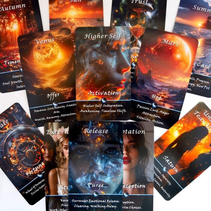 Yin and Yang Oracle Cards: Assess Duality of Energies - Spiritual, Emotional, Ph... - Image 3