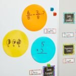 Juvale 24 Pack 11-inch Dry Erase Spots and Sticker Dots for Classroom Tables - P... - Image 5