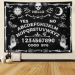 Feelacle Mysterious Divination Wall Hanging - Ouija Board Tarot Tapestry 80" X 6... - Image 3