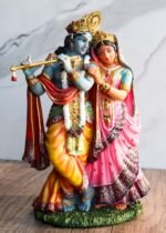 Ebros Gift Eastern Enlightenment Hindu Vedic Radha and Krishna Statue 8" Tall Av... - Image 3