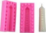 Moon Silicone Mold Candle Mould, 3D Pillar Design, Pagan Rituals Decor (1) - Image 4