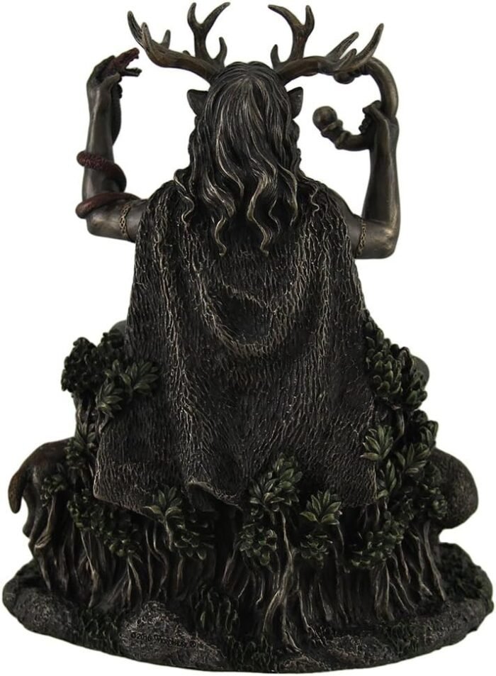 VERONESE DESIGN 9 Inch Cernunnos Celtic Horn God of Nature and Wildlife Cold Cas... - Image 5