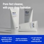 ROVECTIN Pore Tightening Cleansing Foam | Green Papaya, Glycerin, Charcoal Powde... - Image 3