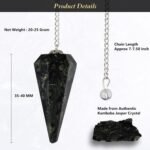 Kambaba Jasper Crystal Pendulum – Chakra Pendulum – Dowsing Pendulum for Divinat... - Image 3