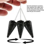 Kambaba Jasper Crystal Pendulum – Chakra Pendulum – Dowsing Pendulum for Divinat... - Image 4