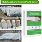 10x50FT Plant Covers Freeze Protection, Garden Floating Row Covers for Raised Be... - Image 3