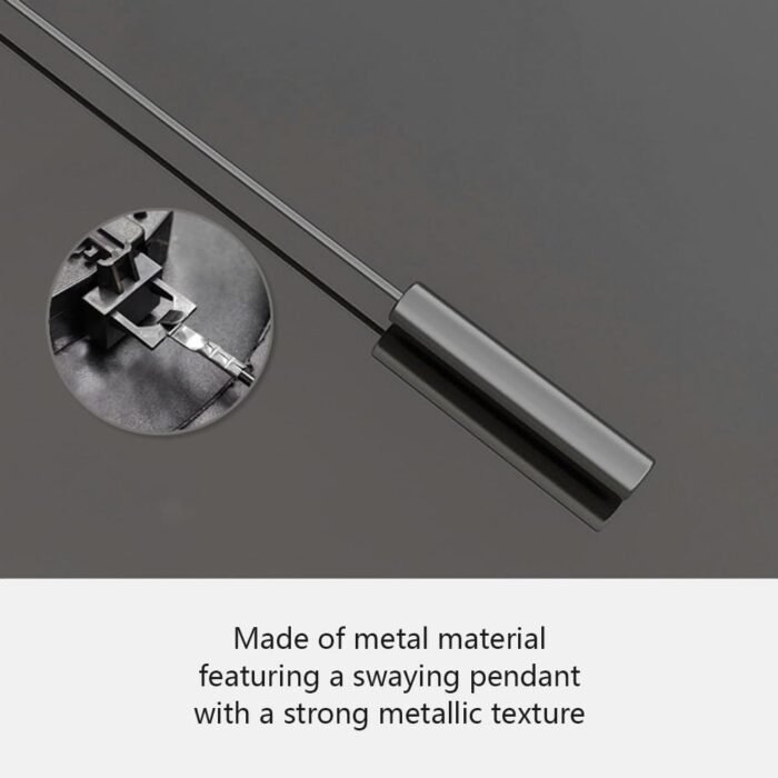 Modern Wall Clock with Swinging Pendulum, Silent Non-Ticking Battery Operated 12... - Image 6