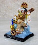 eSplanade Resin Saraswati Maa Murti Idol Statue Sculpture - 11" Inches - Multi (... - Image 3