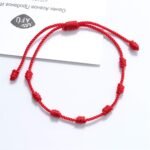 kelistom Handmade 7 Knots Red String Bracelet for Protection, Evil Eye and Good ... - Image 4