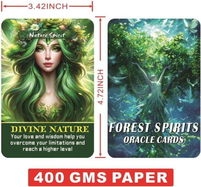 Forest Spirit Oracle Cards: Rediscover The Forgotten Magic, Learn About Yourself... - Image 3