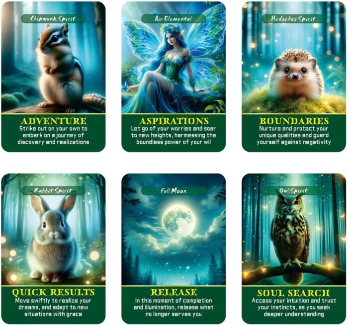 Forest Spirit Oracle Cards: Rediscover The Forgotten Magic, Learn About Yourself... - Image 7