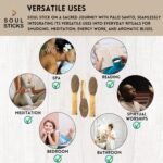 Soul Sticks 2 Pack Palo Santo Pops - Sacred Wood Incense Sticks for Cleansing, M... - Image 5