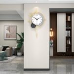 Wall Clock Decorative Large Modern Wall Clock Silent Non-Ticking Battery Operate... - Image 3
