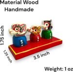 LOVENSPIRE Lord Jagannath Balabhadra Subhadra Idol for Home Decor Car Dashboard ... - Image 5