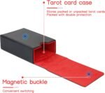 Tarot Card Case/Holder, Single Deck PU Leather Card Holder for Most Standard Siz... - Image 5