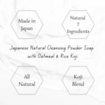 Koji Enzyme Face Wash Powder – Gentle Brightening Cleanser with Kojic Acid | Veg... - Image 5